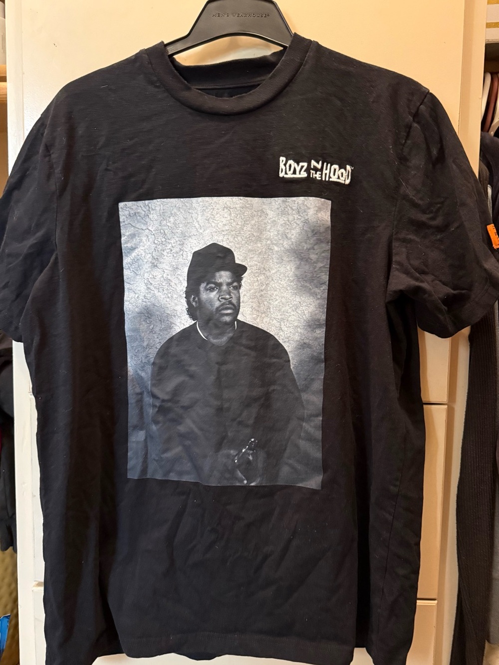 Boyz N the Hood Black Graphic Short-Sleeve Tee